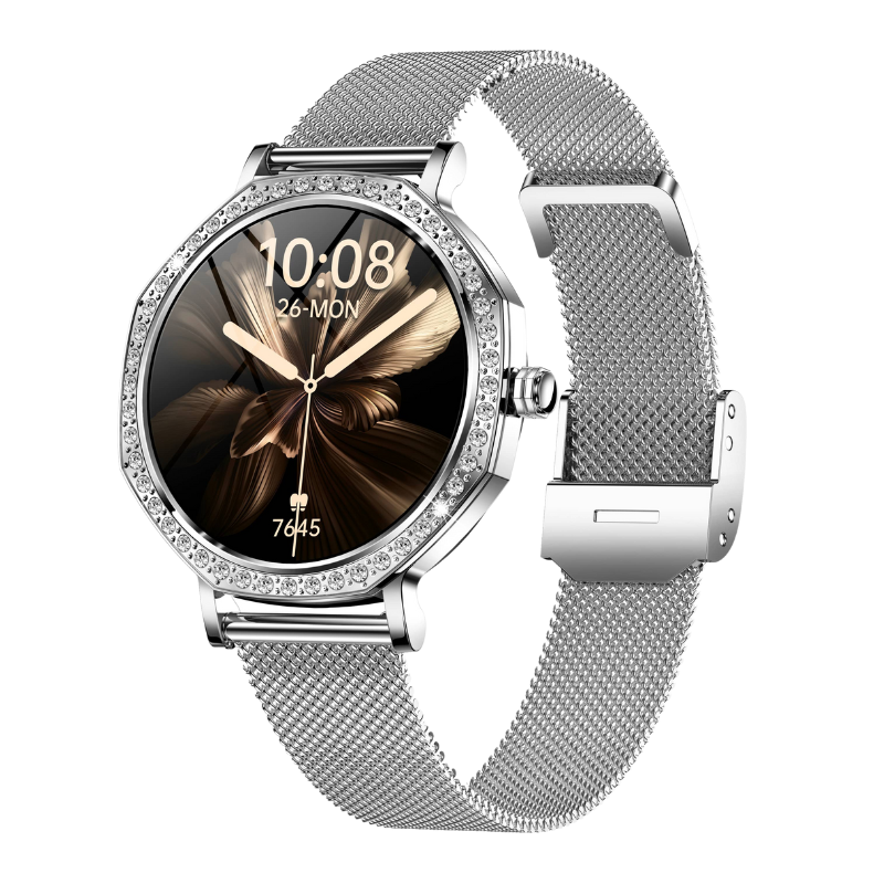 Ultra-thin Fashions BT Call  Women's Smartwatch Blood Glucose BP Sleep Measurement