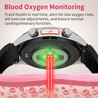 MULTI-Lead ECG Monitoring  Blood Glucose Blood Pressure Heart Rate Measurement Health Smart Watch