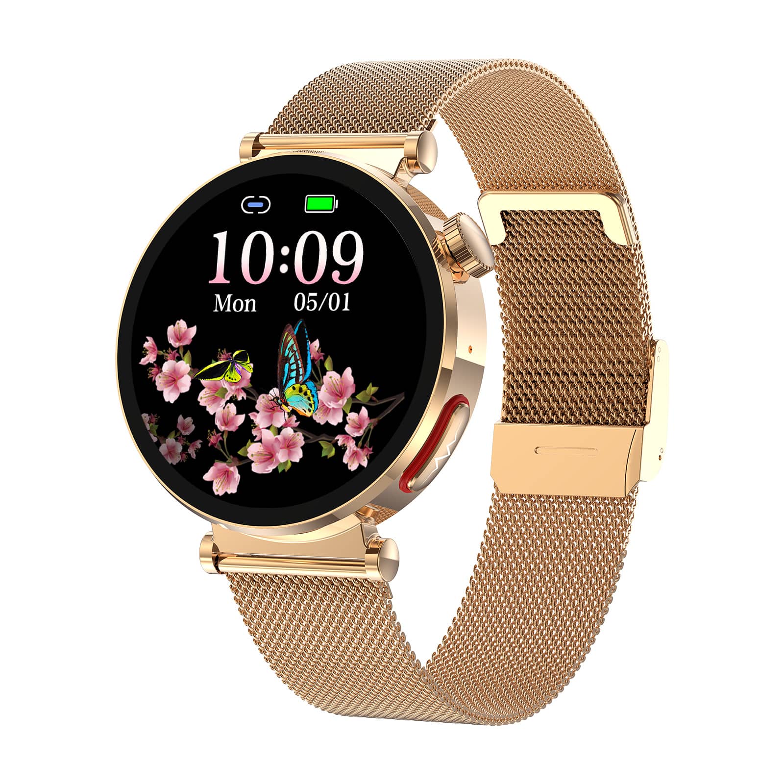 Blood Sugar Blood Pressure Blood Oxygen Monitoring Women‘s Smart Watch