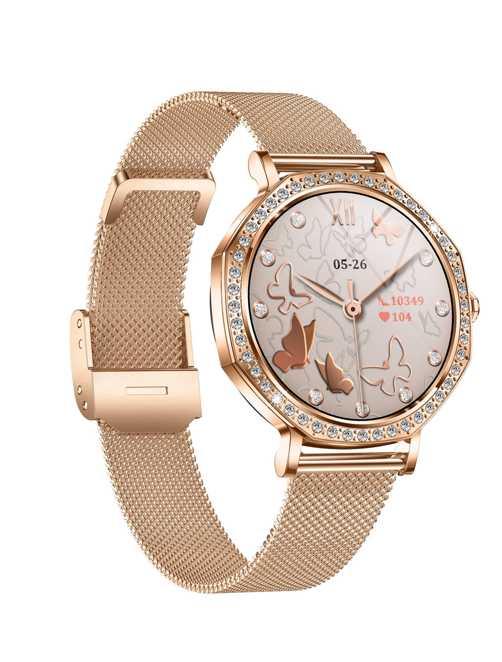 Ultra-thin Fashions BT Call  Women's Smartwatch Blood Glucose BP Sleep Measurement