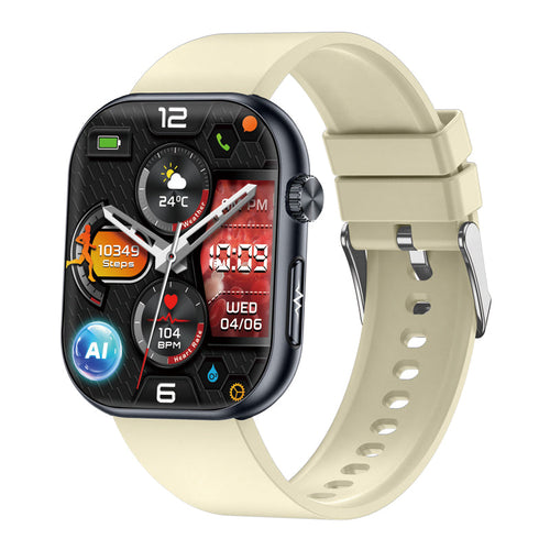 Blood Sugar Monitoring Smart Watch With Blood Pressure ECG/EKG Heart Rate Health Fitness Tracker