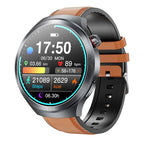 AMOLED Screen  ECG HRV Sleep Blood Glucose BP SOS Emergency Call Health Management Watch