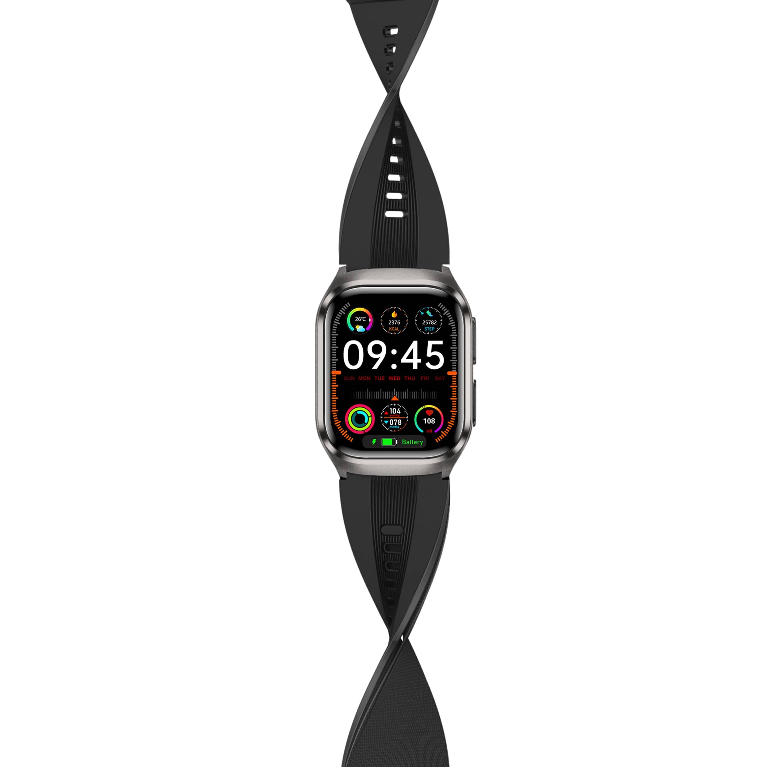 High Precision Air Bag Blood Pressure Blood Glucose ECG Heart Rate Uric Acid Blood Lipid Monitoring Smart Watch