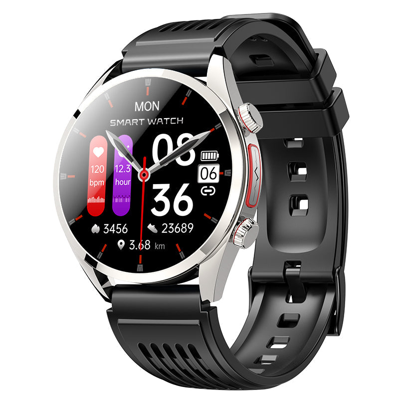 MULTI-Lead ECG Monitoring  Blood Glucose Blood Pressure Heart Rate Measurement Health Smart Watch