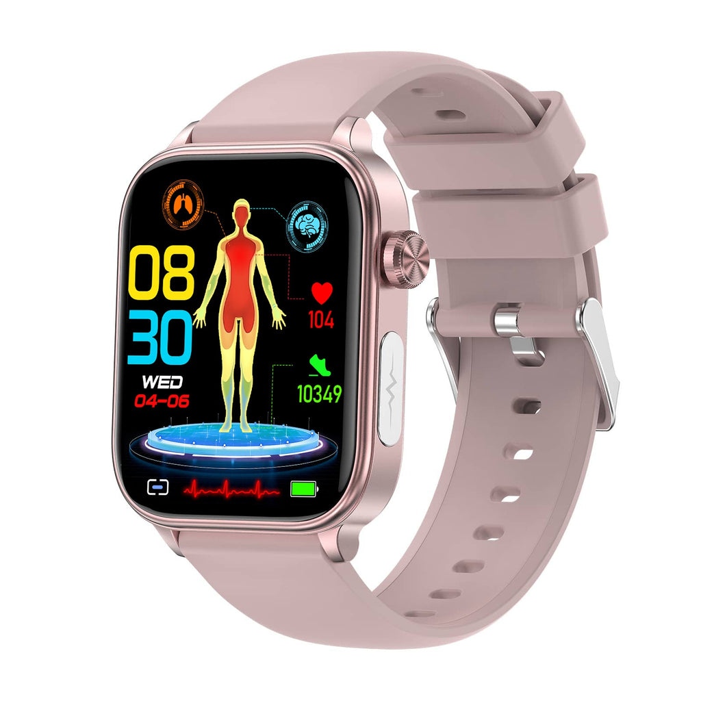 Professional ECG Blood Sugar Blood Pressure HRV Monitoring Health Watch