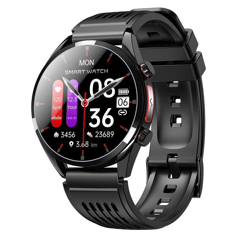 MULTI-Lead ECG Monitoring  Blood Glucose Blood Pressure Heart Rate Measurement Health Smart Watch