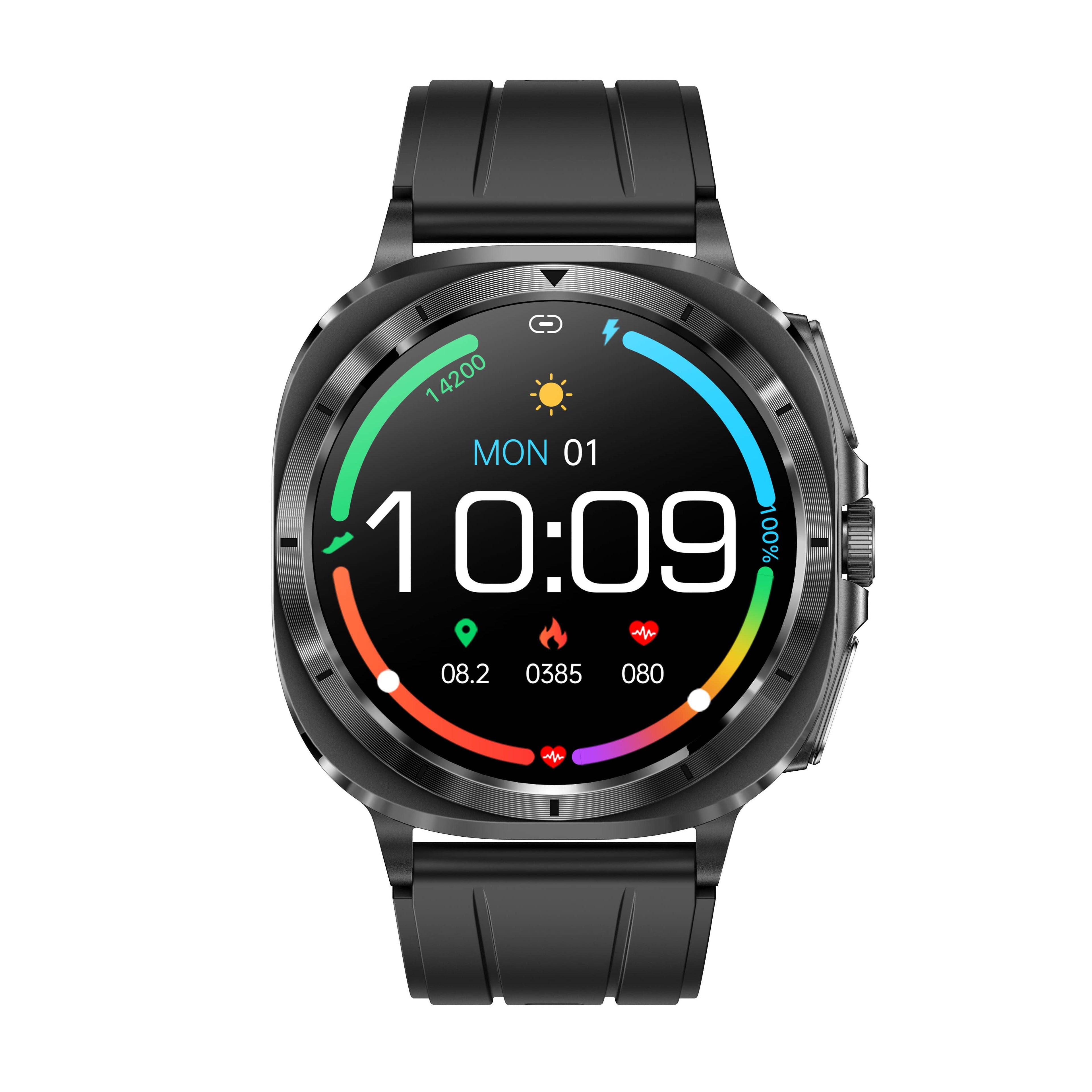One-click Blood Glucose ECG/EKG Blood Pressure Call Intelligent Sports Health Smart Watch