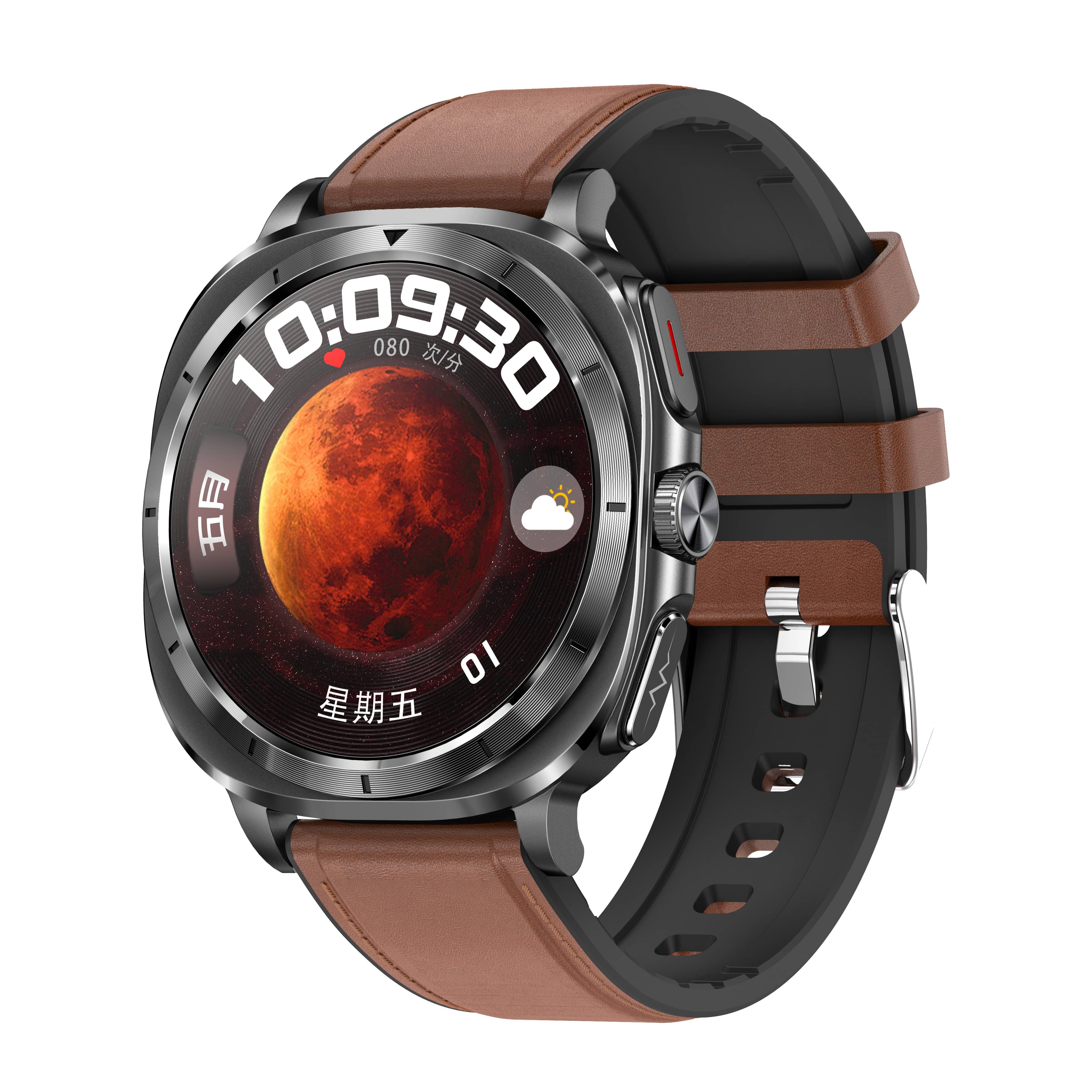 One-click Blood Glucose ECG/EKG Blood Pressure Call Intelligent Sports Health Smart Watch