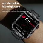 Pulse Therapy Blood Glucose Blood Pressure ECG Heart Rate Monitoring Health Smartwatch