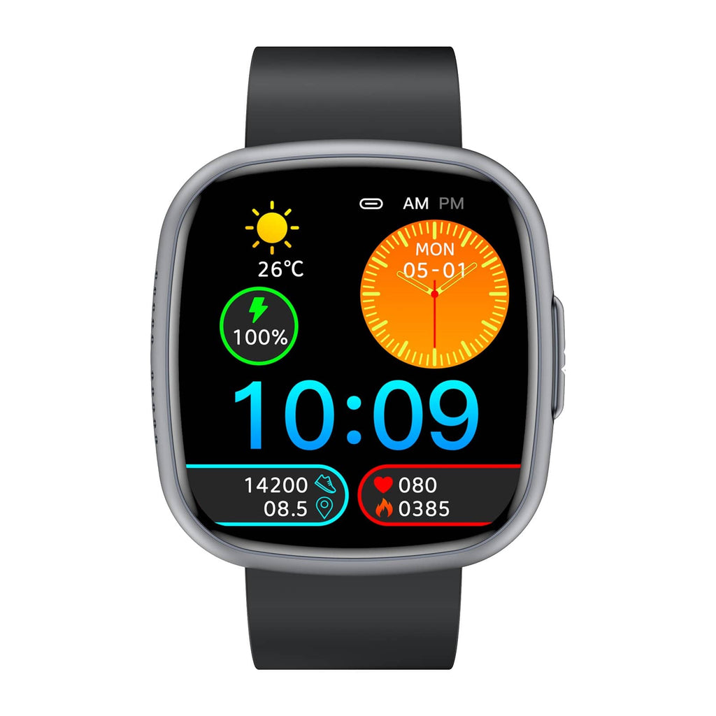 Professional ECG Blood Glucose Blood Pressure Heart Rate HRV Monitoring Smart Watch