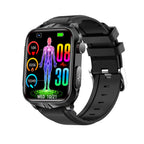 Pulse Therapy Blood Glucose Blood Pressure ECG Heart Rate Monitoring Health Smartwatch