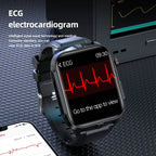 Pulse Therapy Blood Glucose Blood Pressure ECG Heart Rate Monitoring Health Smartwatch