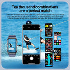 ECG/EKG Blood Pressure Blood Sugar Heart Rate Monitoring Smart Health Exercise Bracelet
