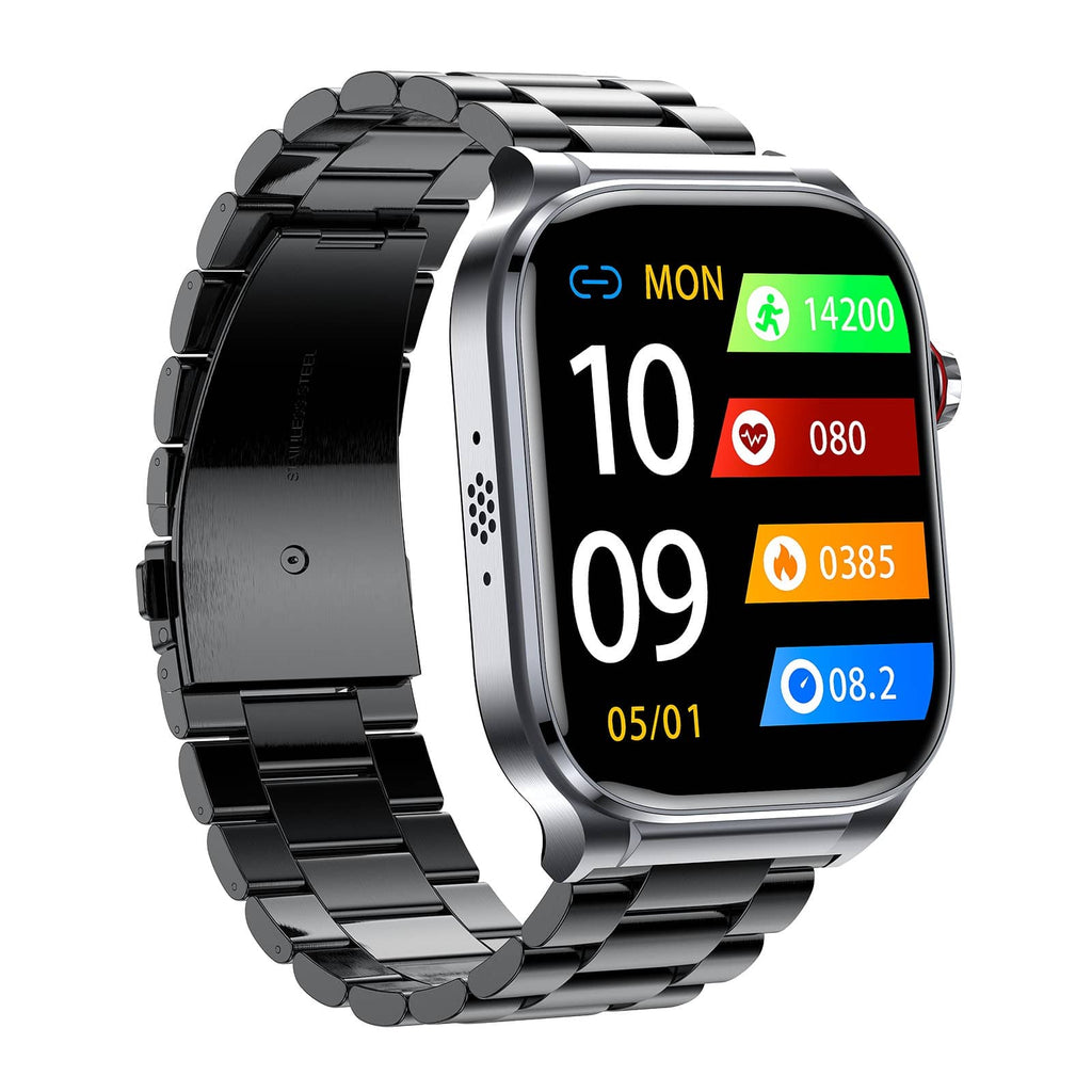 ECG/EKG HRV Blood Glucose Blood Pressure Heart Rate Health Management Watch